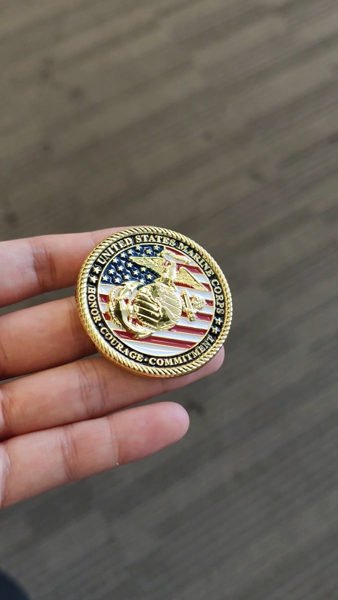 250th USMC Anniversary Coin
