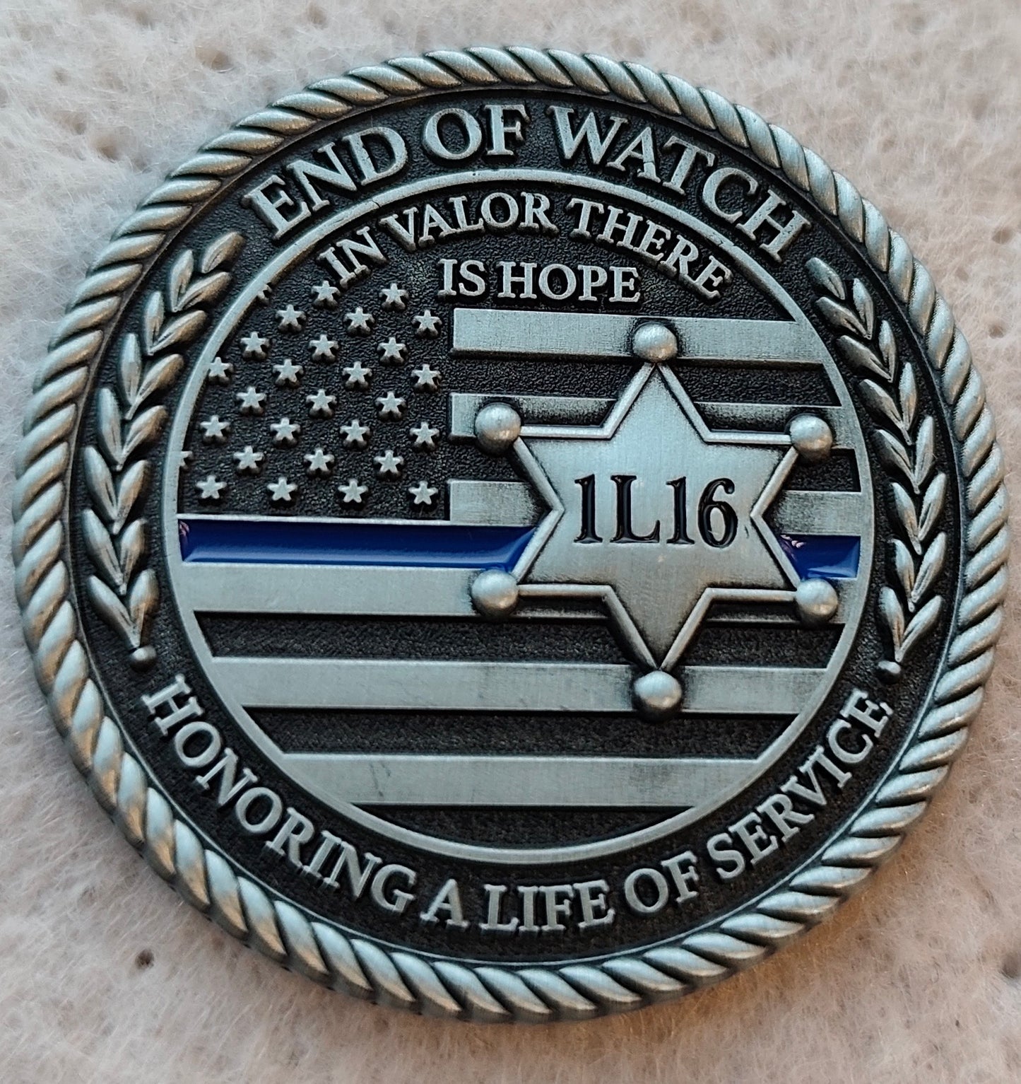 1L16 Memorial Coin