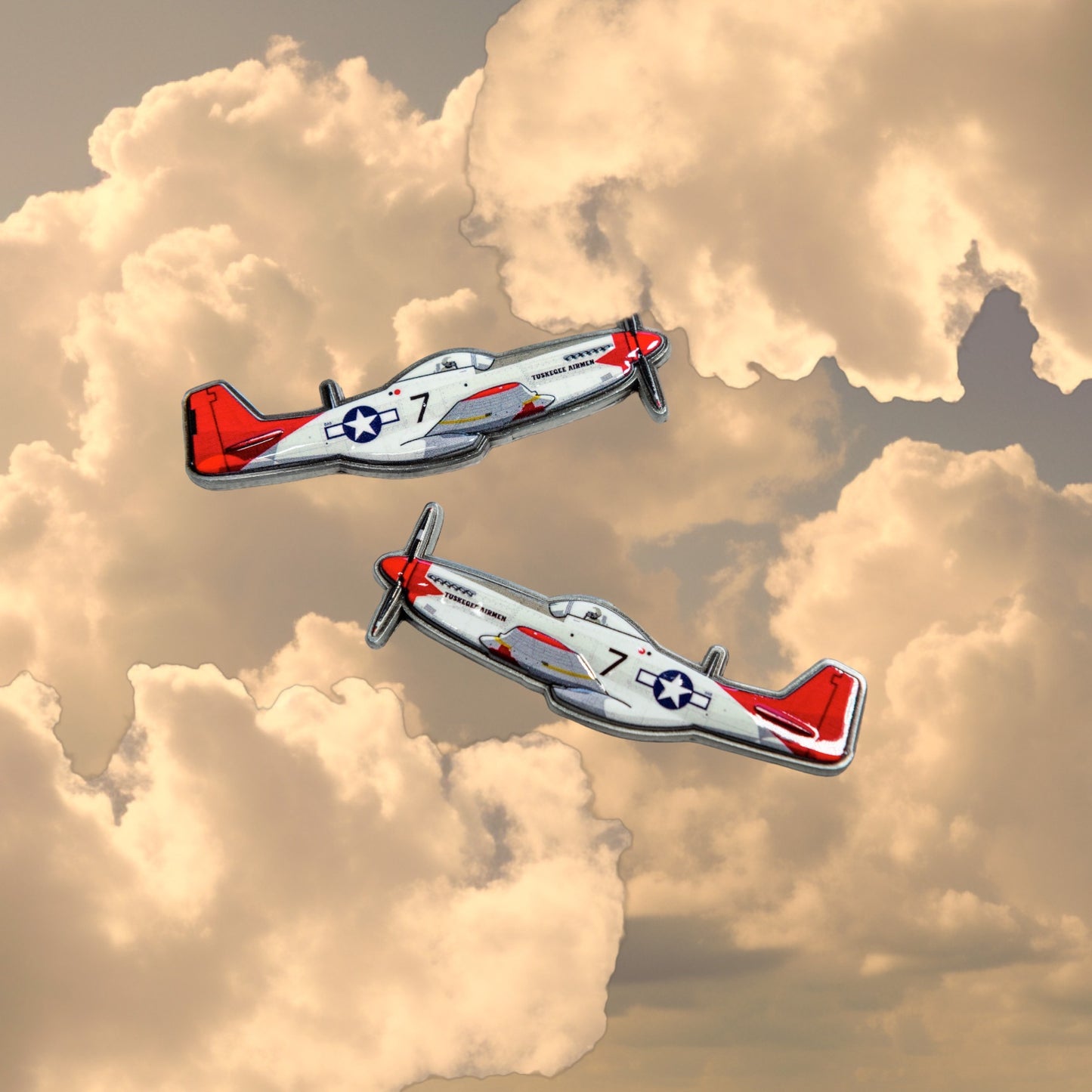 Tuskegee Airman P-51 "Red Tail" Mustang,