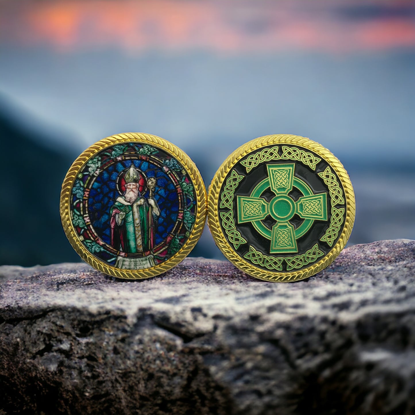 Saint Patrick's Day Challenge Coin