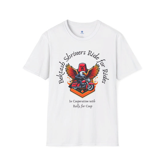 Bektash Shriners & Rally For Coop Motorcyle Ride T-shirt